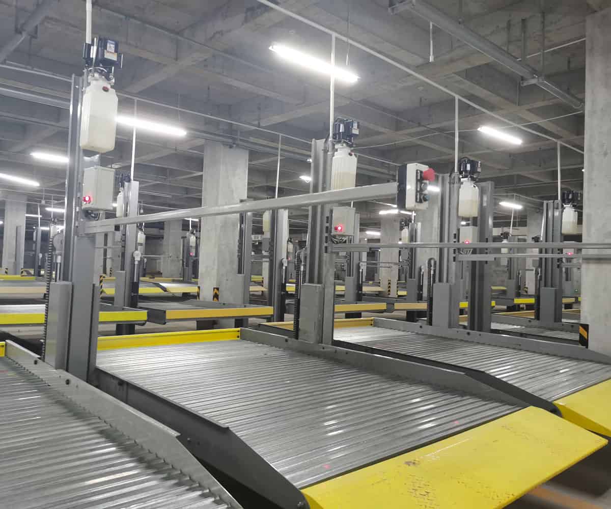 云南省雙柱升降式立體車(chē)位回收