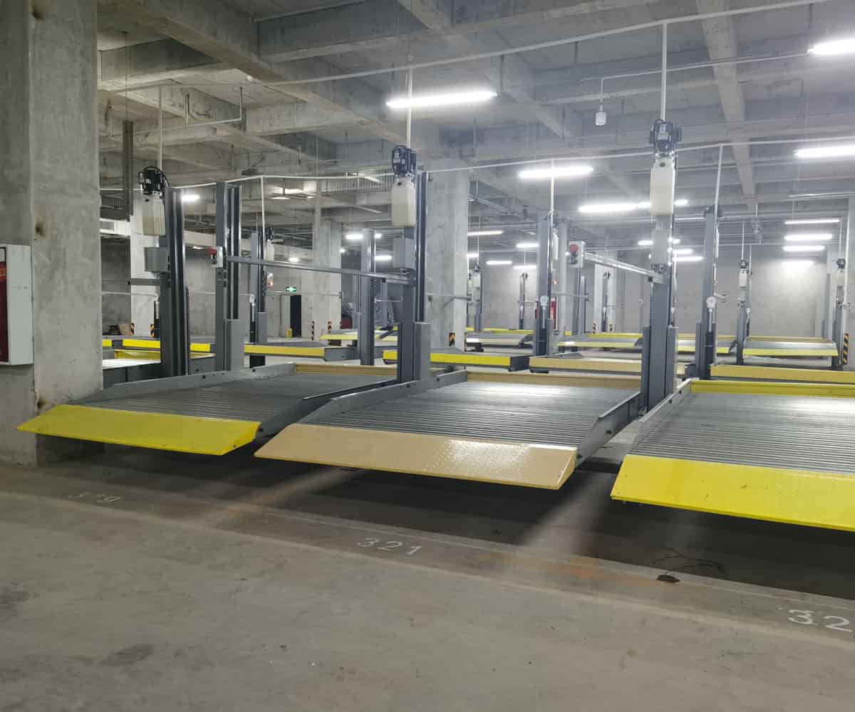 湖北省兩層升降平移機械車位過驗收