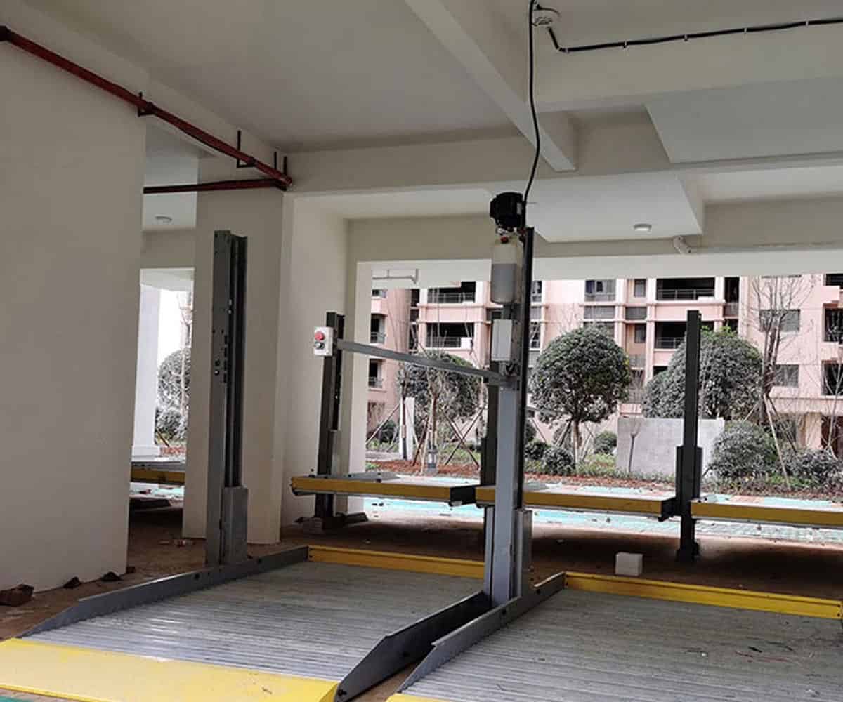 福泉市兩柱簡(jiǎn)易升降立體停車出租