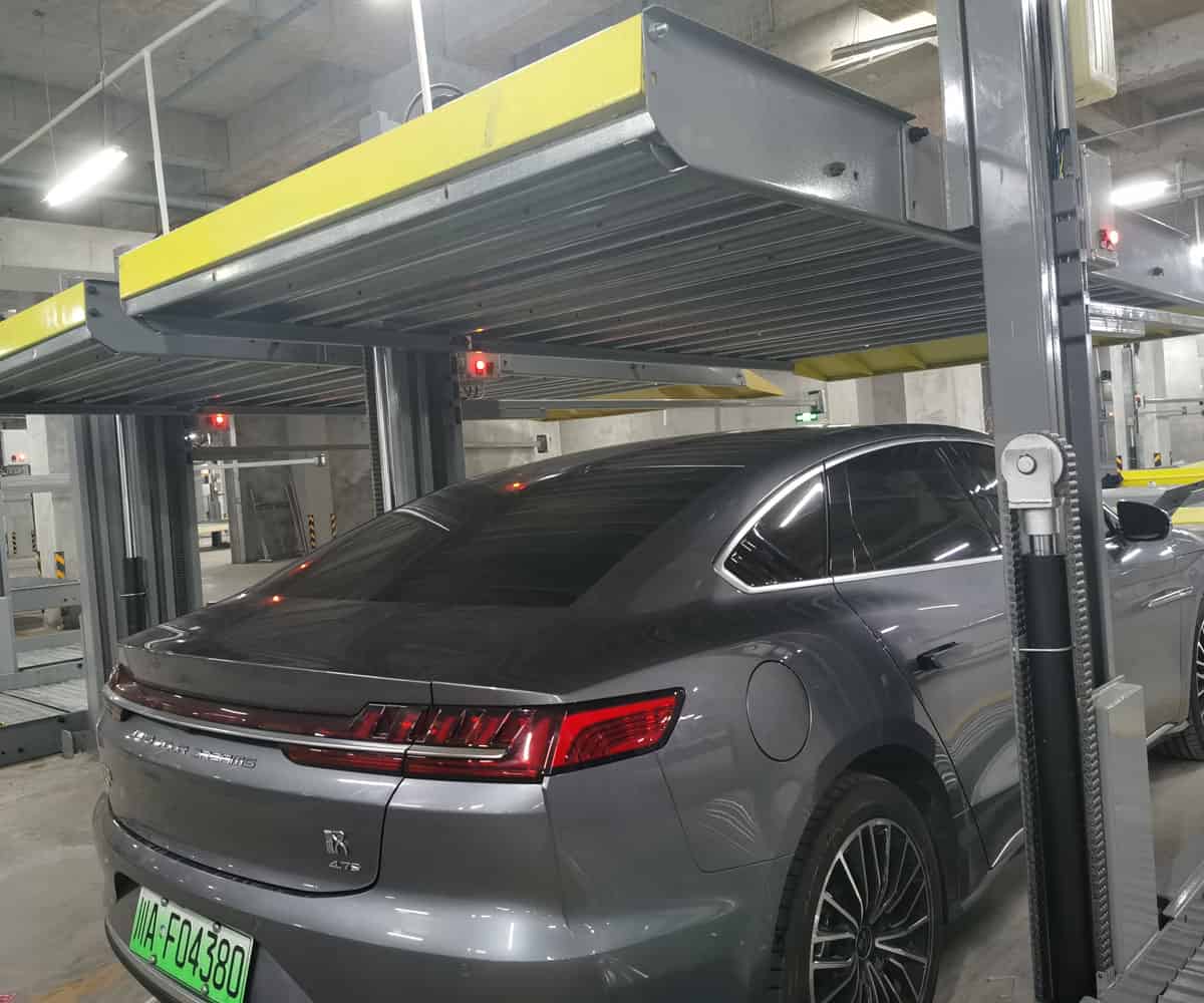 獨(dú)山縣地下室升降式機(jī)械停車場過驗(yàn)收