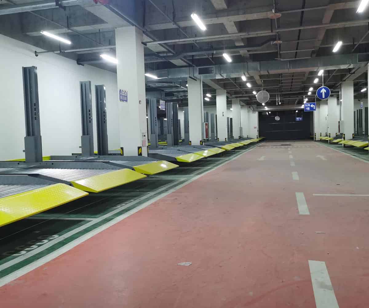 劍河縣PSH左右橫移機(jī)械式停車(chē)位改造