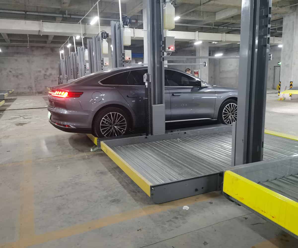 福泉市PSH上下升降機(jī)械車庫拆除