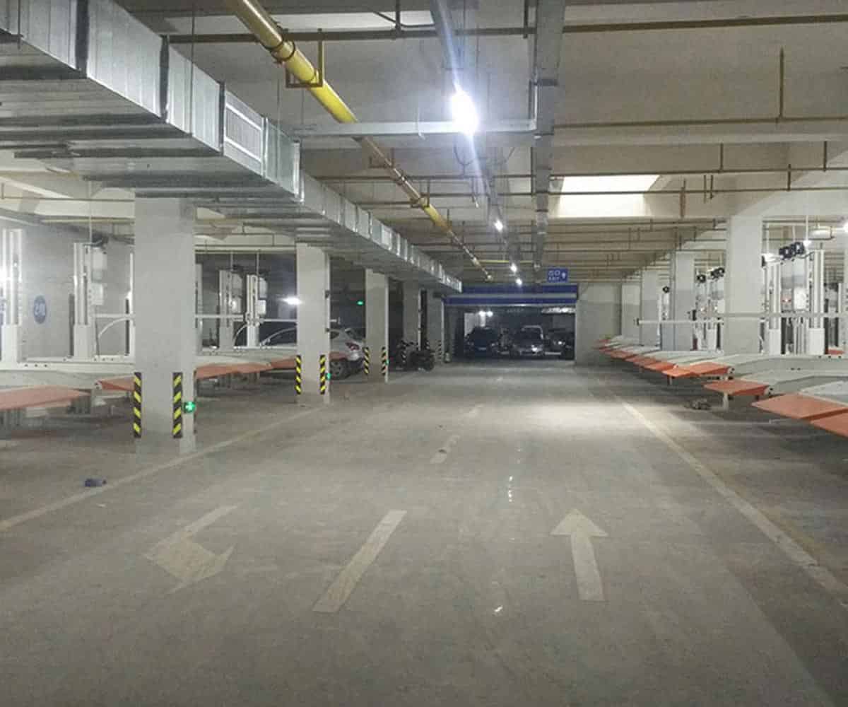 湖北省兩柱升降式機械停車設(shè)備拆除
