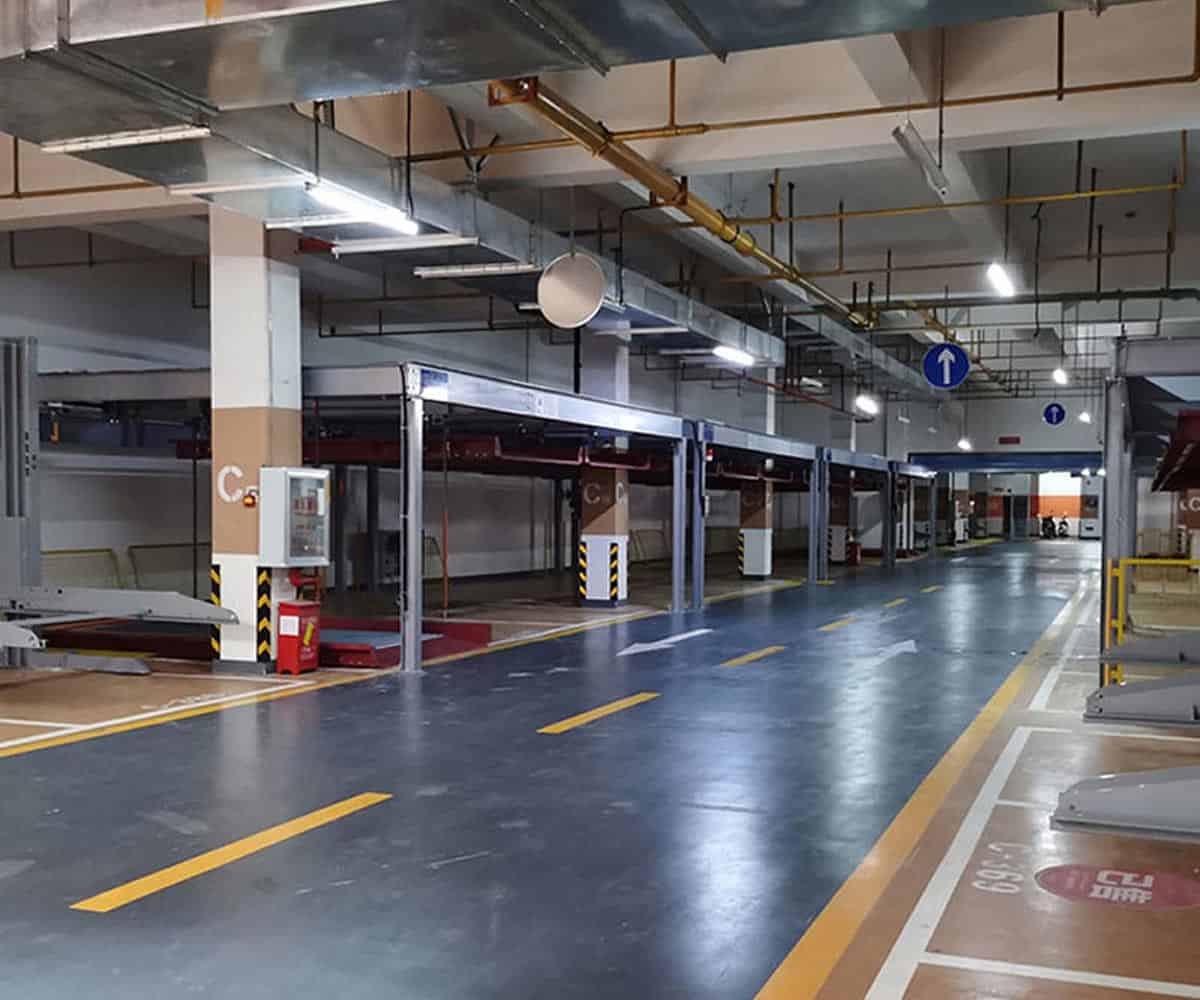 沿河縣地下室升降式機(jī)械立體停車(chē)設(shè)備二手