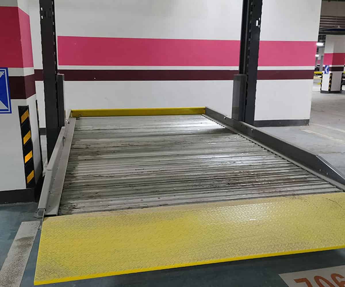 獨(dú)山縣兩柱升降式機(jī)械式停車庫收購