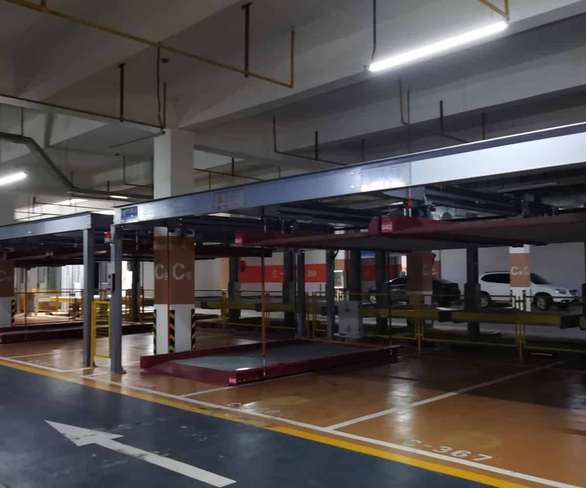 水城縣PJS四柱簡易升降機械式停車設(shè)備