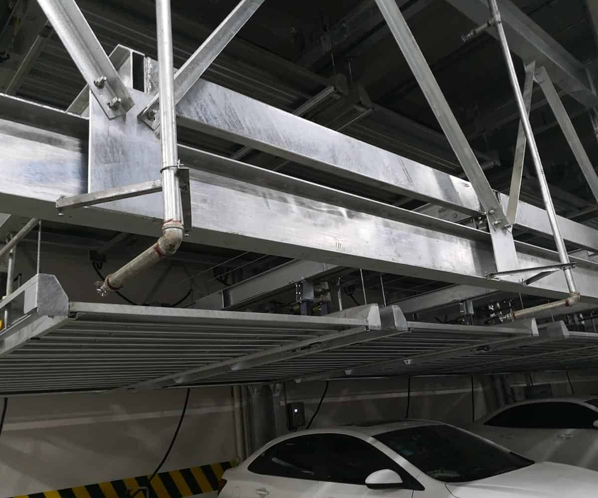 四川省二層PSH型機(jī)械立體車(chē)庫(kù)