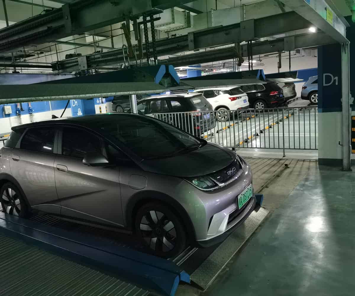 長順縣負(fù)二正三地坑式PSH5D2五層升降橫移機(jī)械式停車設(shè)備