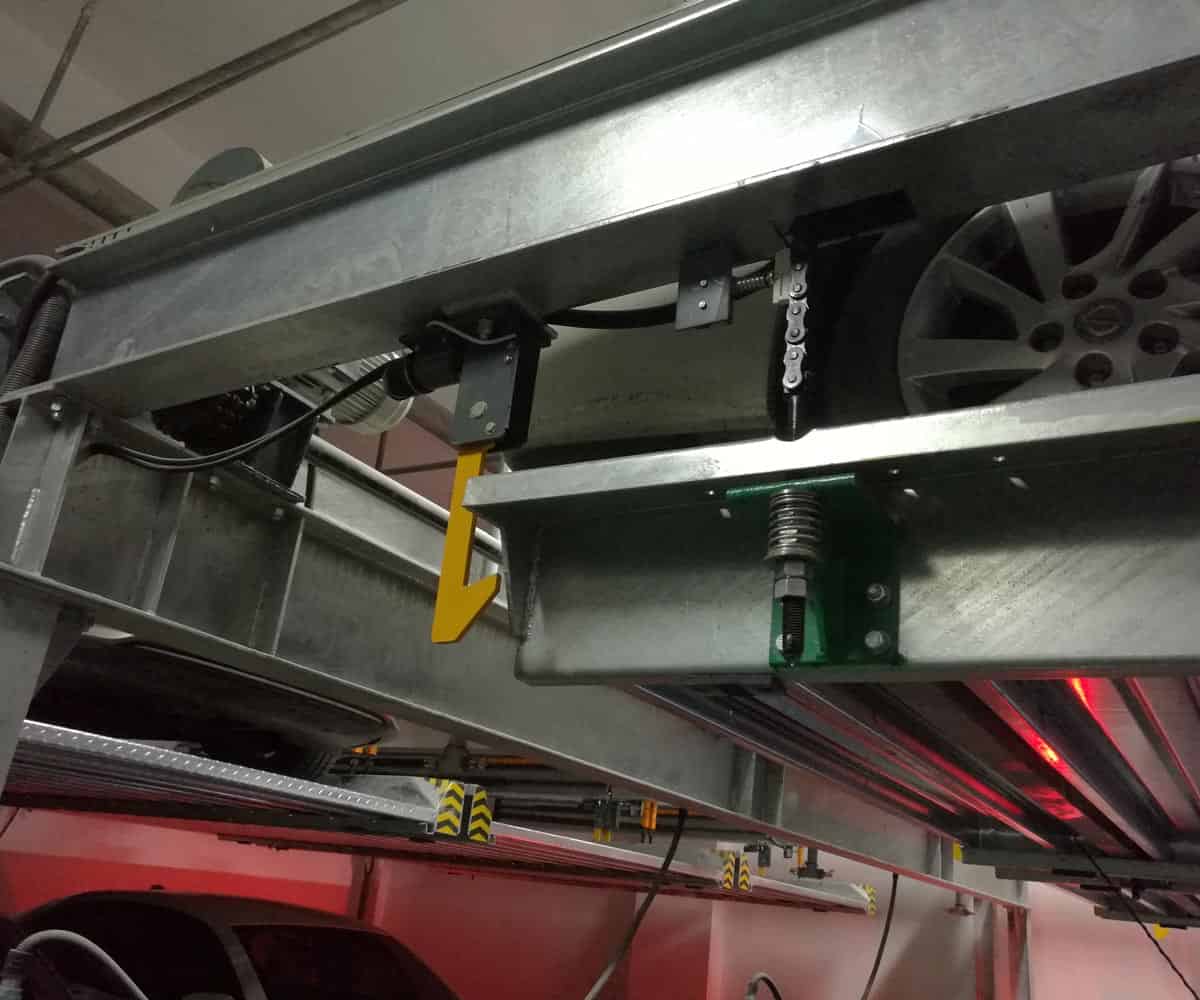湖北省PSH2重列二層升降橫移機械式停車設(shè)備